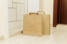 torba papierowa z uchwytem plaskim